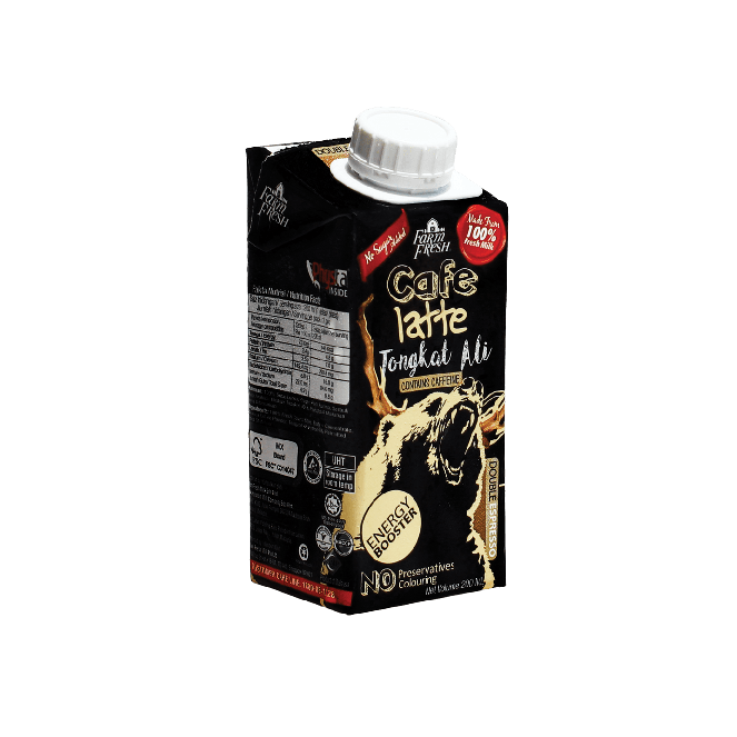 Farm Fresh Cafe Latte Tongkat Ali 200ml