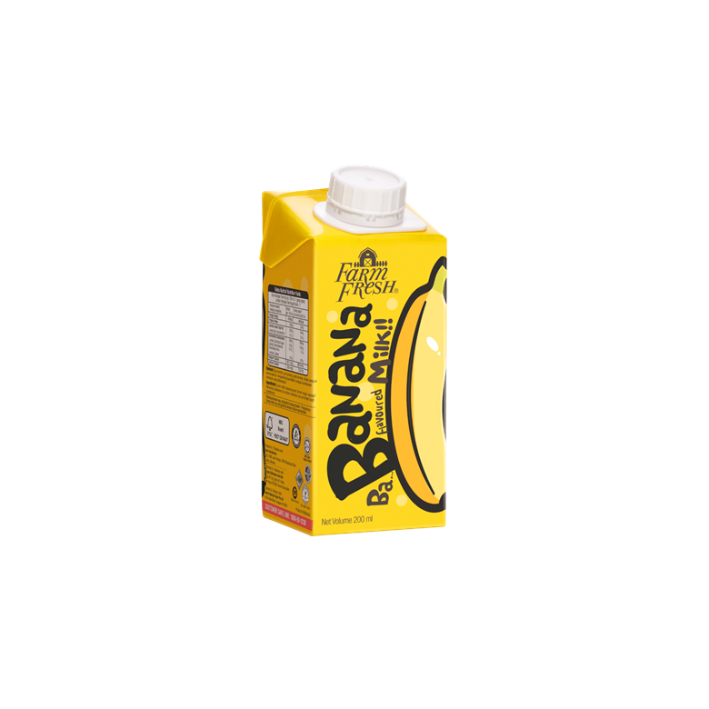Farm Fresh Banana Flavoured Milk 200ml