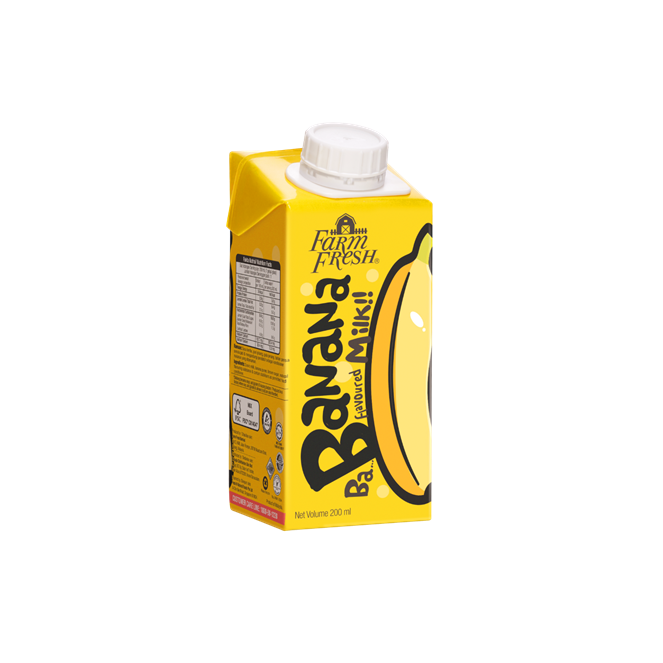 Farm Fresh Banana Flavoured Milk 200ml
