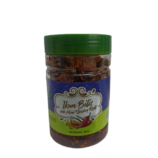 Asian Catering Ikan Bilis With Mini Spring Roll 150G