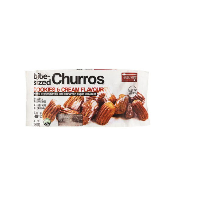 Foodcrumz Churros Cookies & Cream Flavour 180g