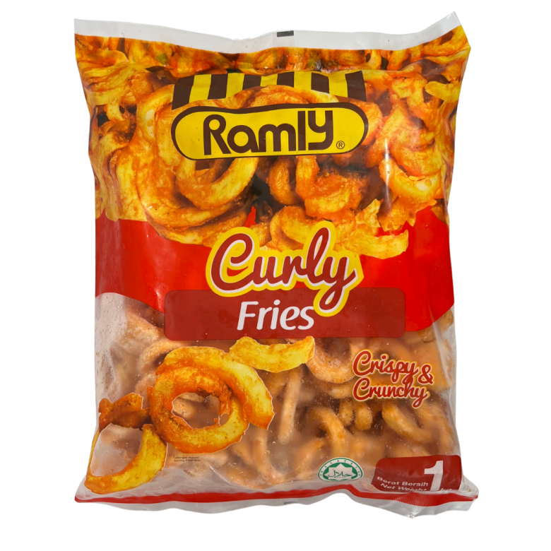 Ramly Curly Fries Crispy & Crunchy 1Kg