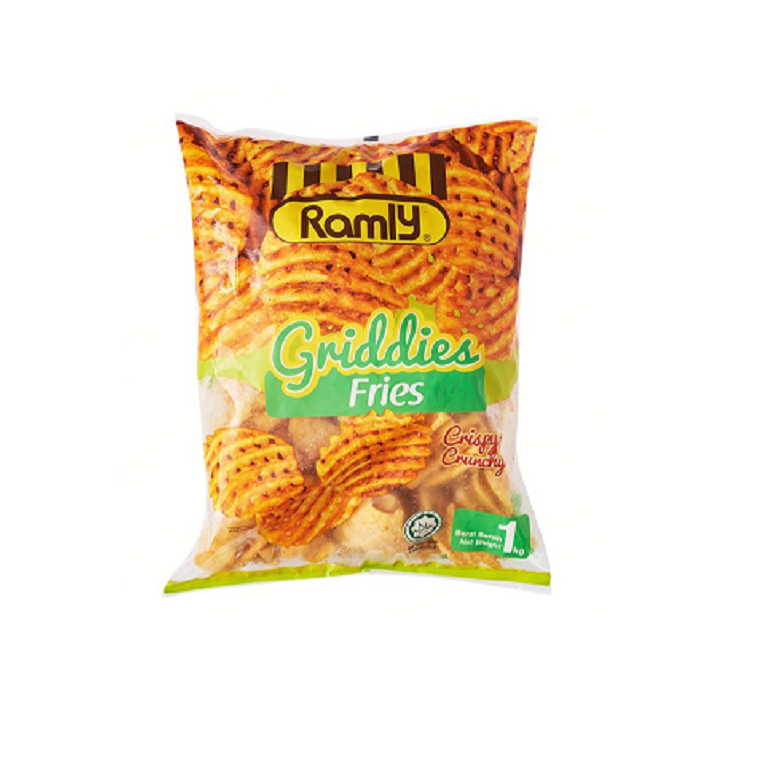 Ramly Griddies Fries Crispy & Crunchy 1kg