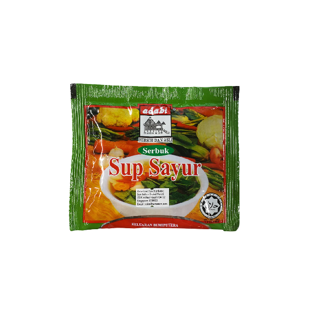 Adabi Serbuk Sup Sayur 20g