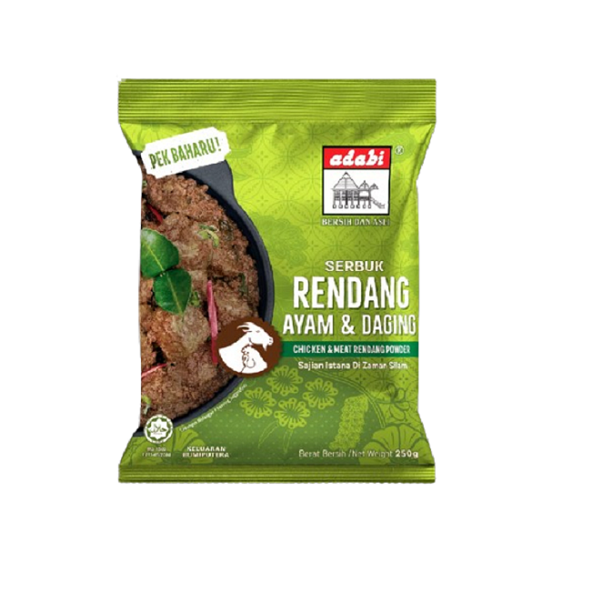 Adabi Serbuk Rendang 250g