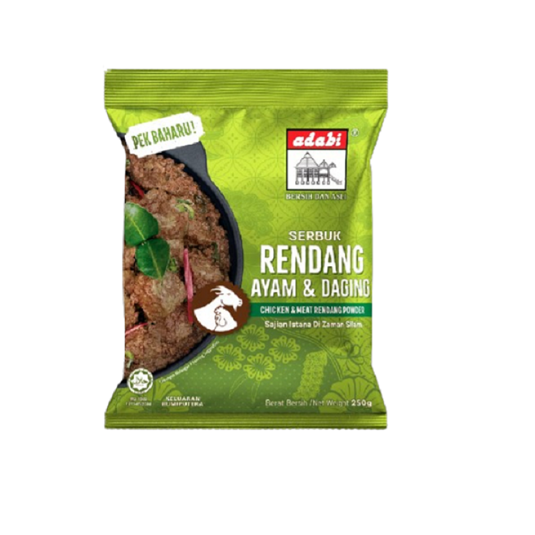 Adabi Serbuk Rendang 250g