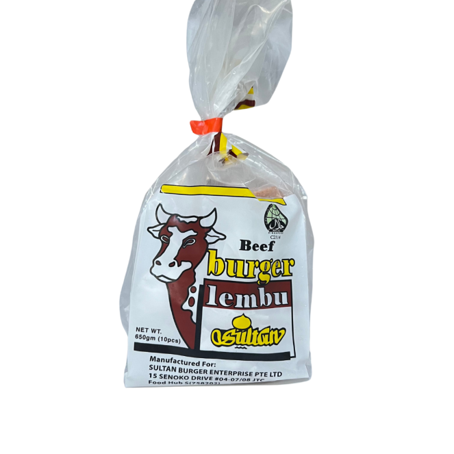 Sultan Beef Burger 650g