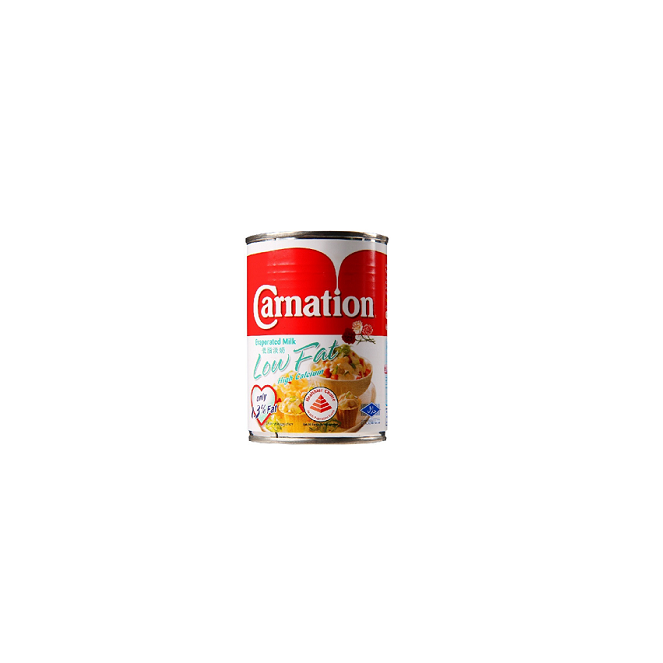 Carnation Evaporated Milk Low Fat High Calcium 405g