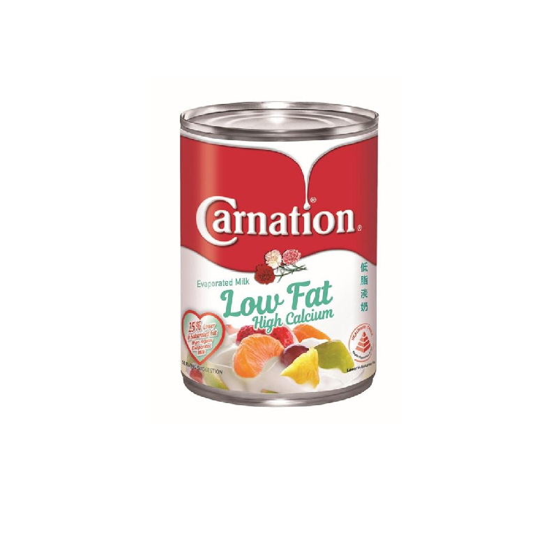 Carnation Evaporated Milk Low Fat High Calcium 405g