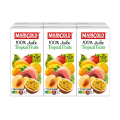 MARIGOLD 100% JUICE TROPICAL FRUITS 200MLX6