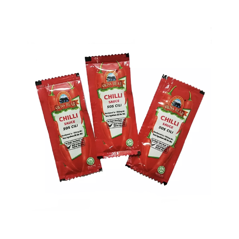 Swiss Bear Chilli Sauce Sachet est 40-45pcs