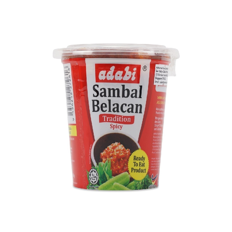 Adabi Sambal Belacan Tradition Spicy 180g