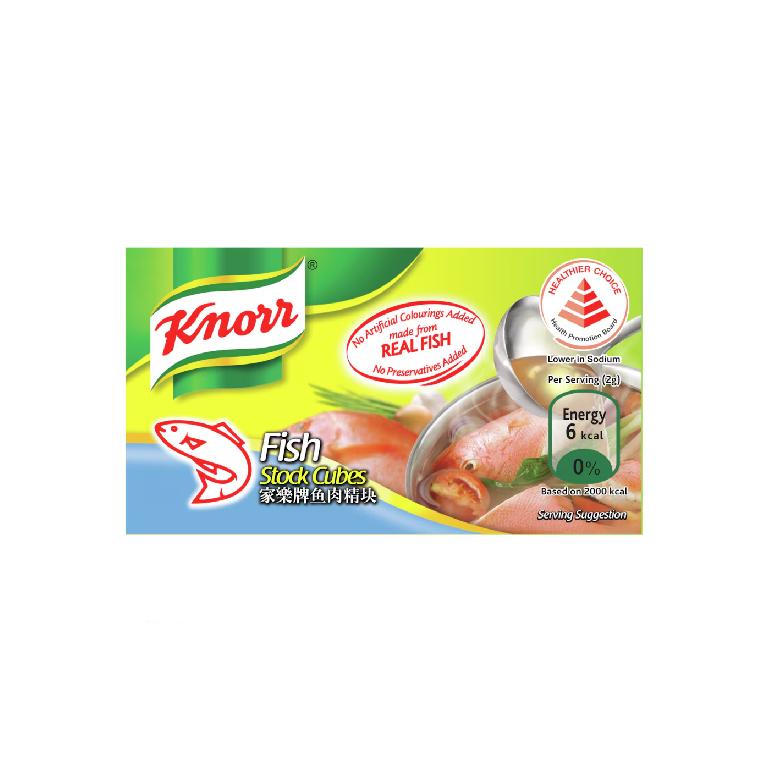 Knorr Fish Stock Cube 60g