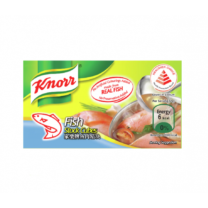 Knorr Fish Stock Cube 60g