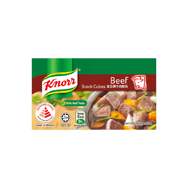 Knorr Beef Stock Cubes 60g