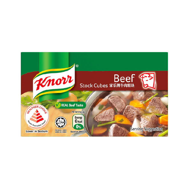 Knorr Beef Stock Cubes 60g
