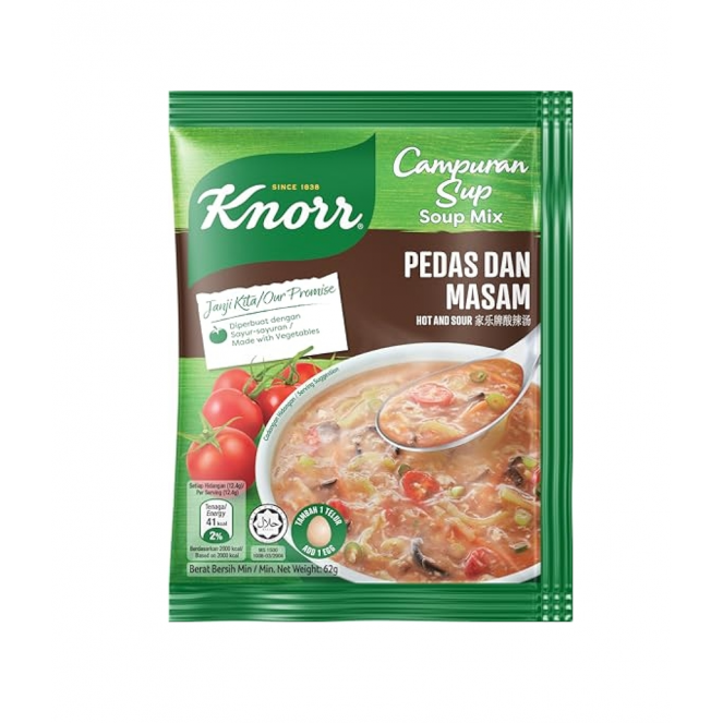 Knorr Hot & Sour Soup Mix 62g
