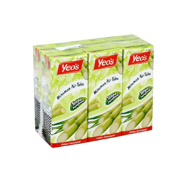 Yeo's Sugar Cane Drink 6 x 250ml