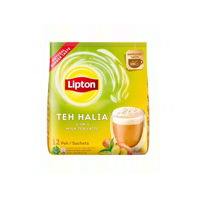 Lipton Teh Halia Milk Tea Latte 3in1 (12 Sachets)