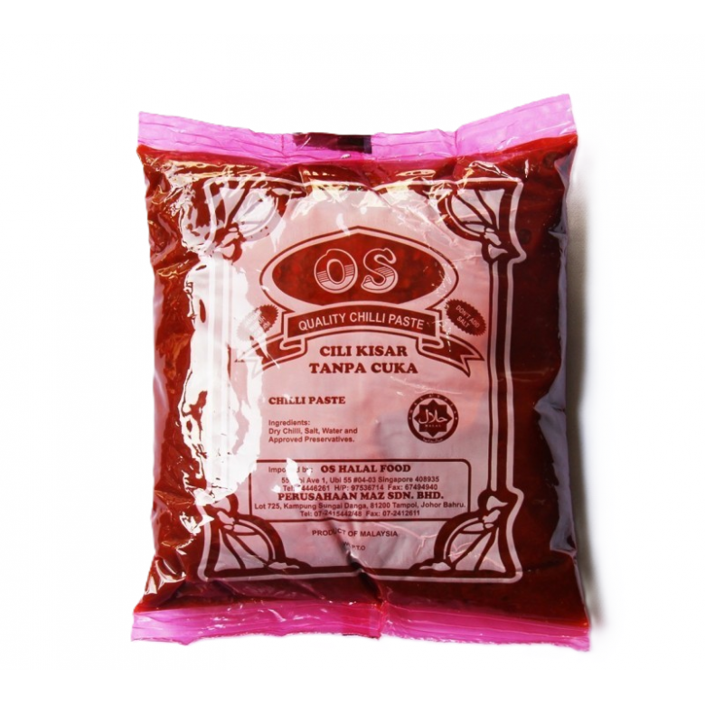 OS Chilli Kisar Tanpa Cuka 500g
