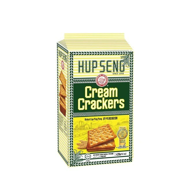 Hup Seng Cream Crackers 428g