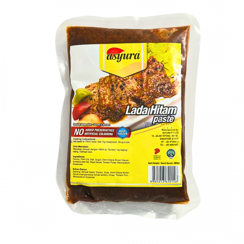 Asyura Lada Hitam Paste 280g