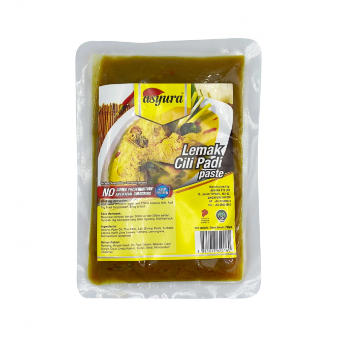 Asyura Lemak Cili Padi Paste 280g