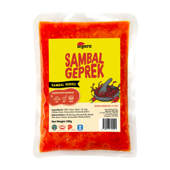 ASYURA SAMBAL GEPREK 220G