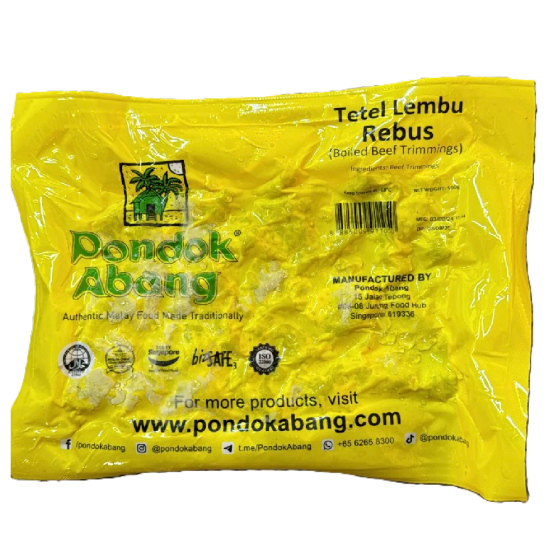 Pondok Abang Tetel Lembu Rebus 500g