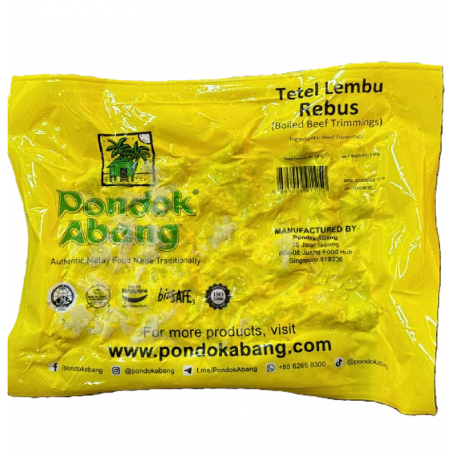 Pondok Abang Tetel Lembu Rebus 500g
