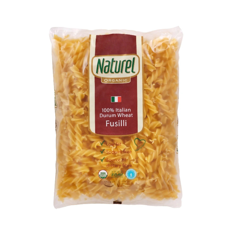 Naturel Organic Fusilli 500g