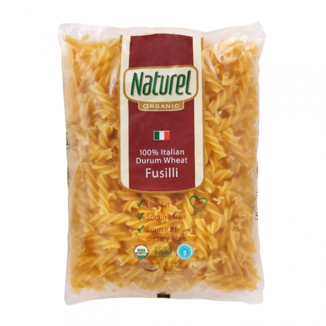 Naturel Organic Fusilli 500g