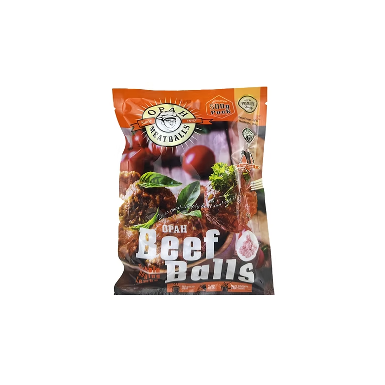 Opah Beef Balls 500g