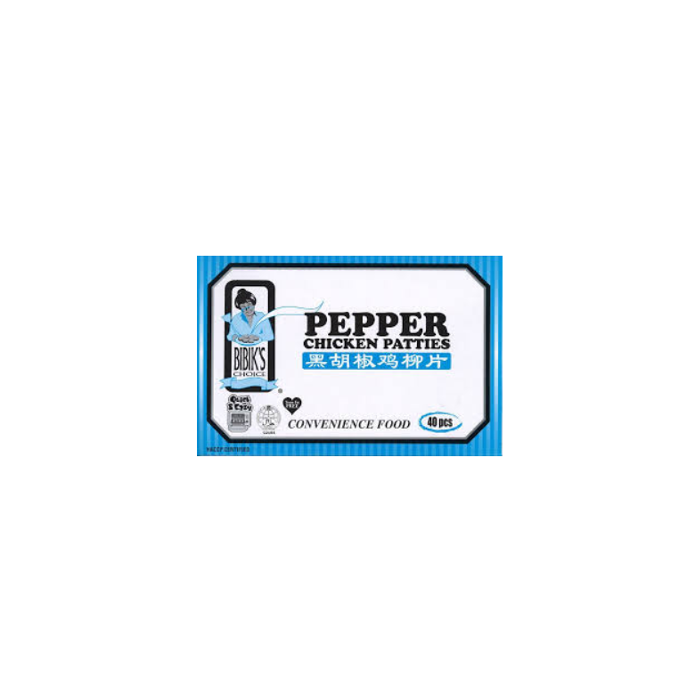 Bibik Pepper Chicken Patties 40pcs