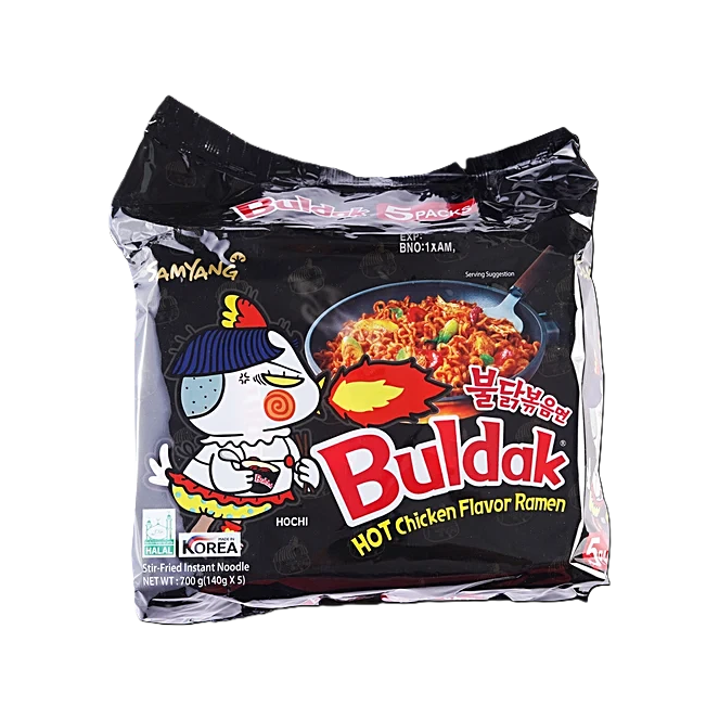 Samyang Hot Chicken Flavour Ramen (5 Packs)