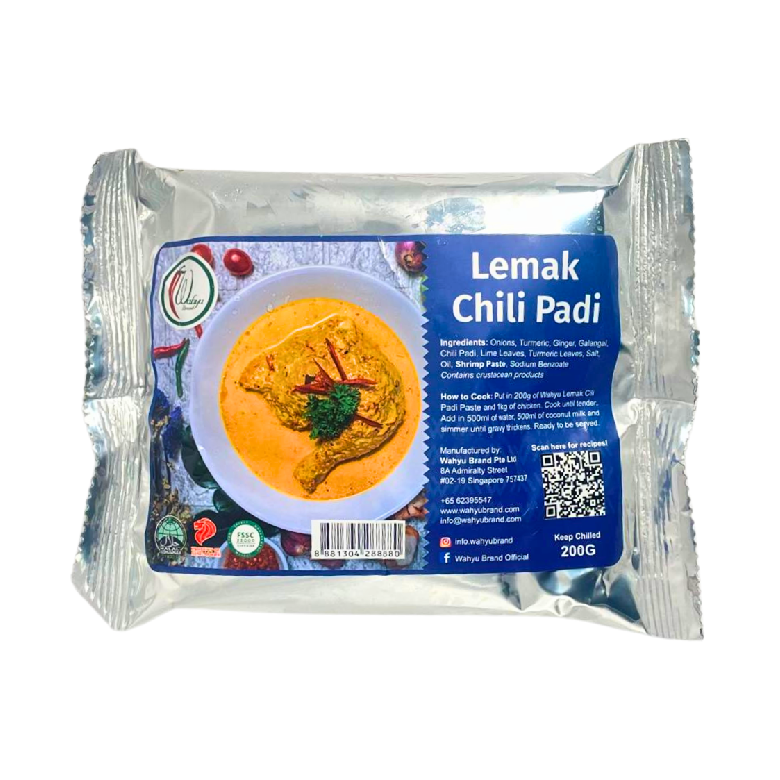 Wahyu Lemak Cili Padi Paste 200g