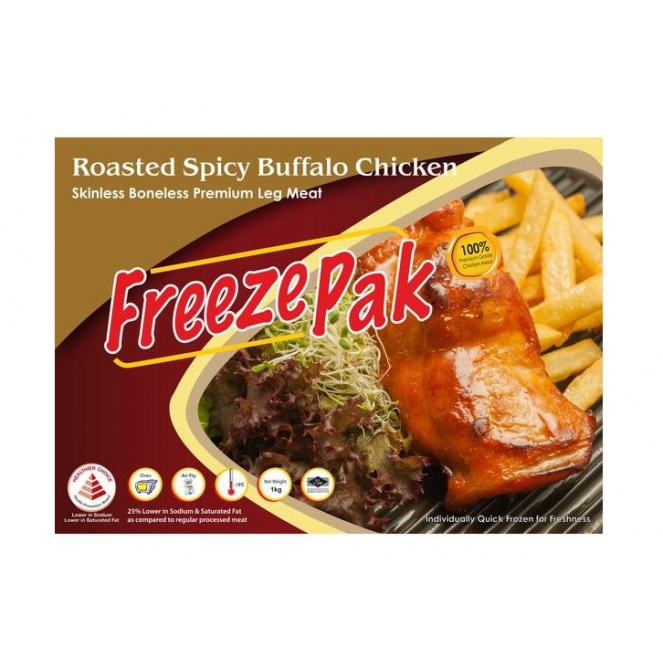 Freezepak Roasted Spicy Buffalo Chicken 1kg