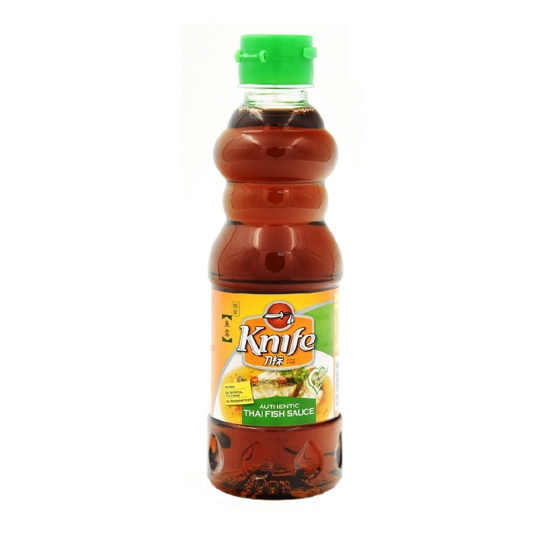 KNIFE AUTHENTIC THAI FISH SAUCE 300ML REDUCED SALT