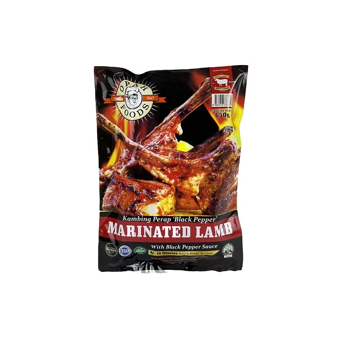 Opah Marinated Lamb 650g