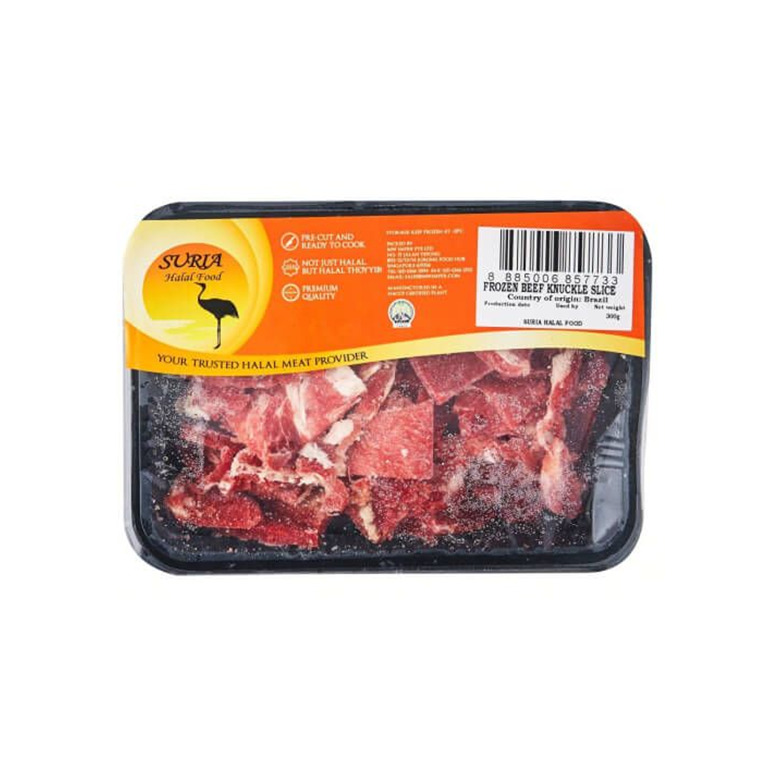 Suria Frozen Beef Knucle Slice 300g