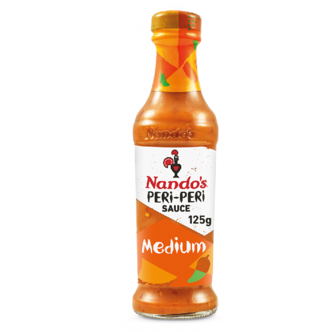 NANDO'S PERI PERI SAUCE MEDIUM 125G
