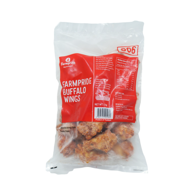 Farmpride Buffalo Wings 1kg