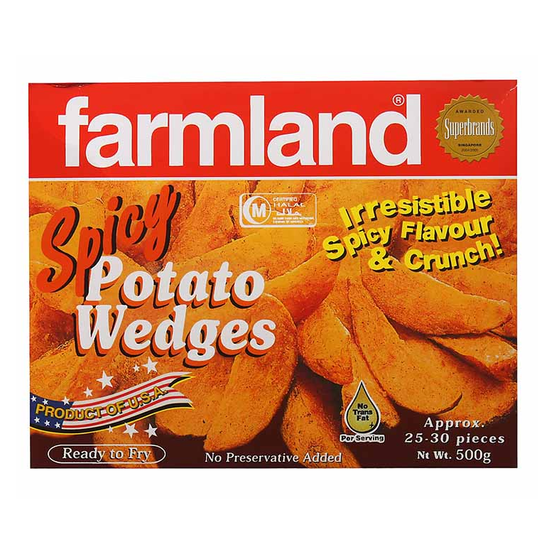 Farmland Spicy Potato Wedges 500g