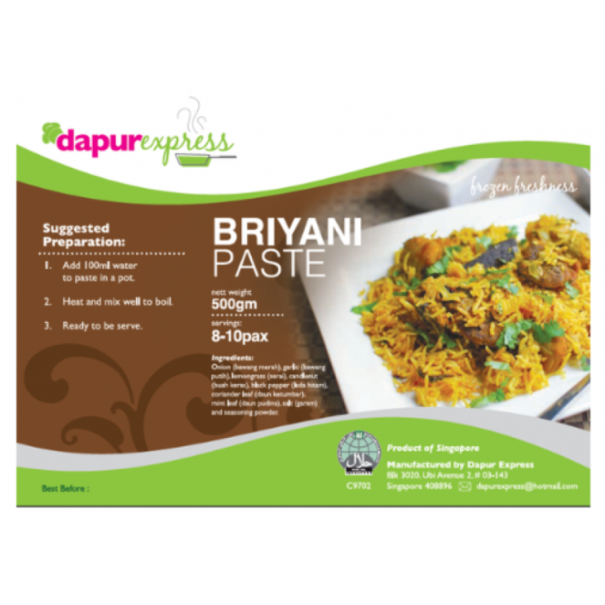 Dapurexpress Briyani Paste 500g