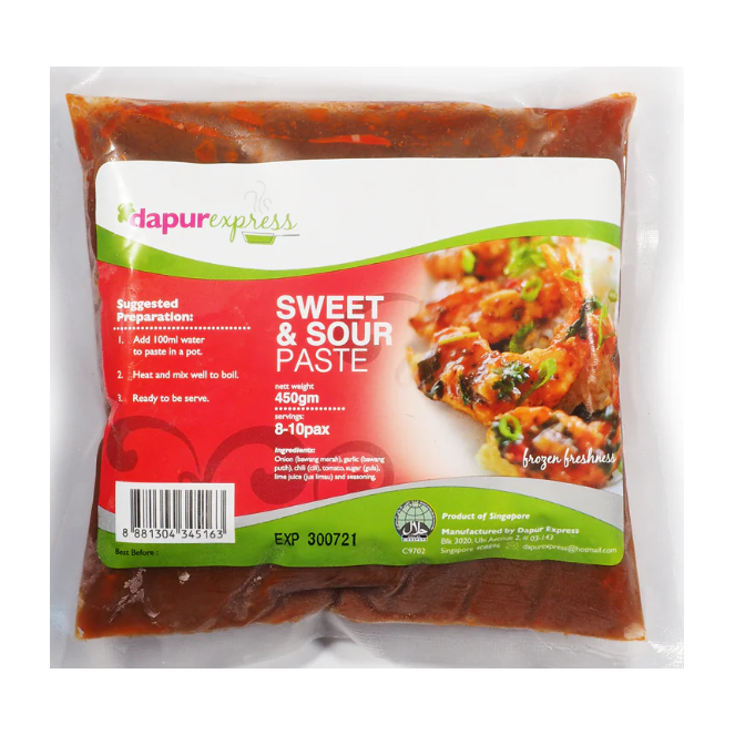 Dapurexpress Sweet & Sour Paste 450g