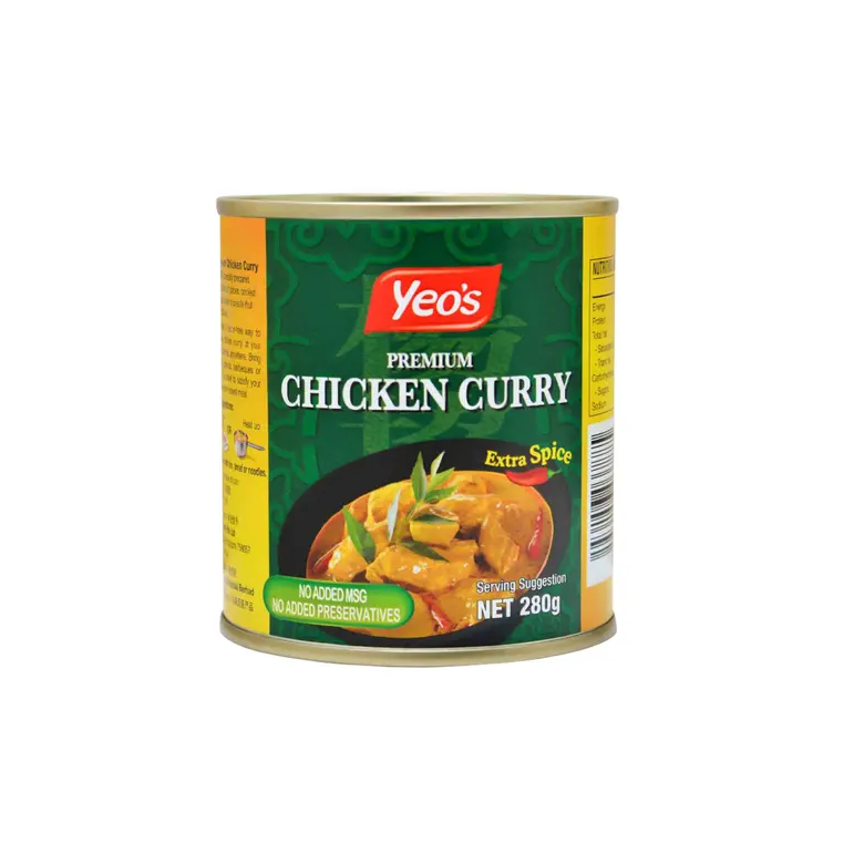 YEO'S PREMIUM CHICKEN CURRY EXTRA SPICE 280G