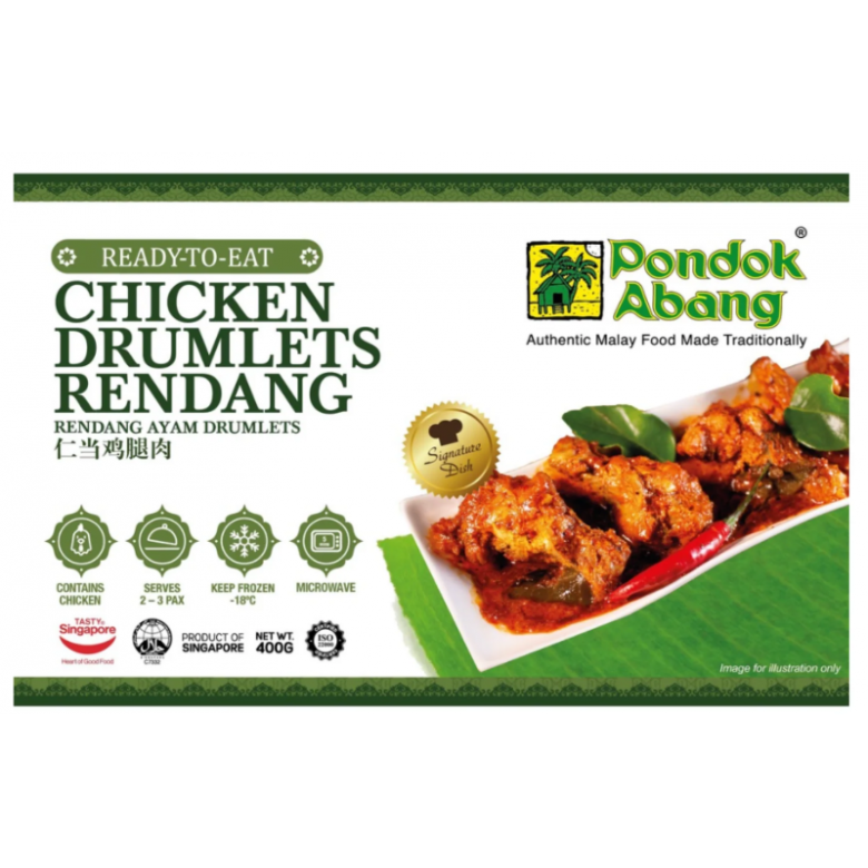 Pondok Abang Rendang Ayam Drumlets 400g