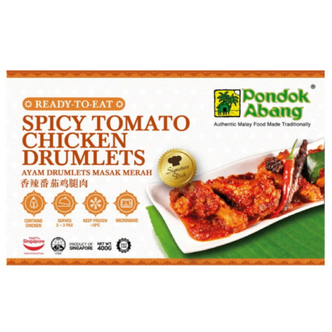 Pondok Abang Ayam Drumlets Masak Merah