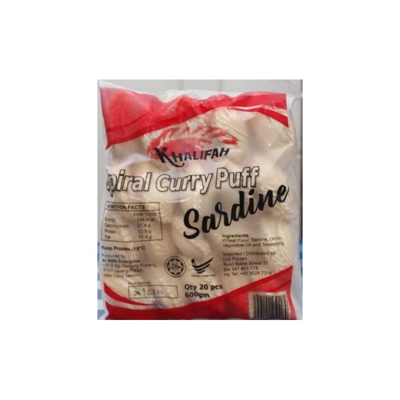 Khalifah Epok-Epok Pusar Sardin 20pcs