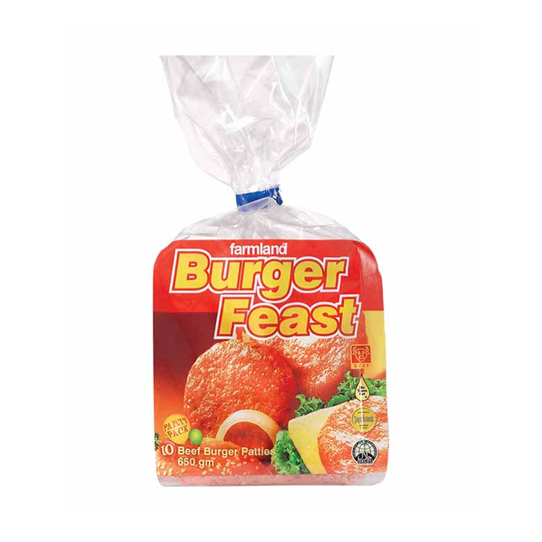 Farmland Burger Feast Beef Patties 650g